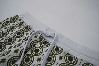 The Naija African Print Inspired Sweat-Short - The Village Meeting