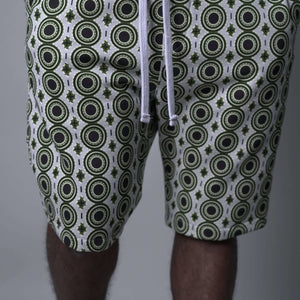 The Naija African Print Inspired Sweat-Short - The Village Meeting
