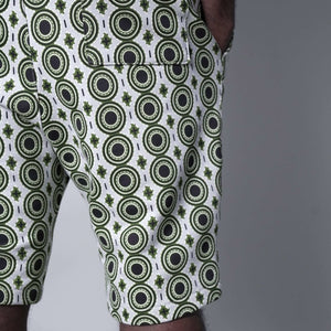 The Naija African Print Inspired Sweat-Short - The Village Meeting