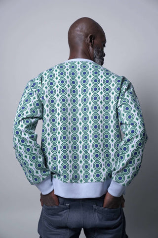 The Naija African Print Inspired Sweatshirt - The Village Meeting